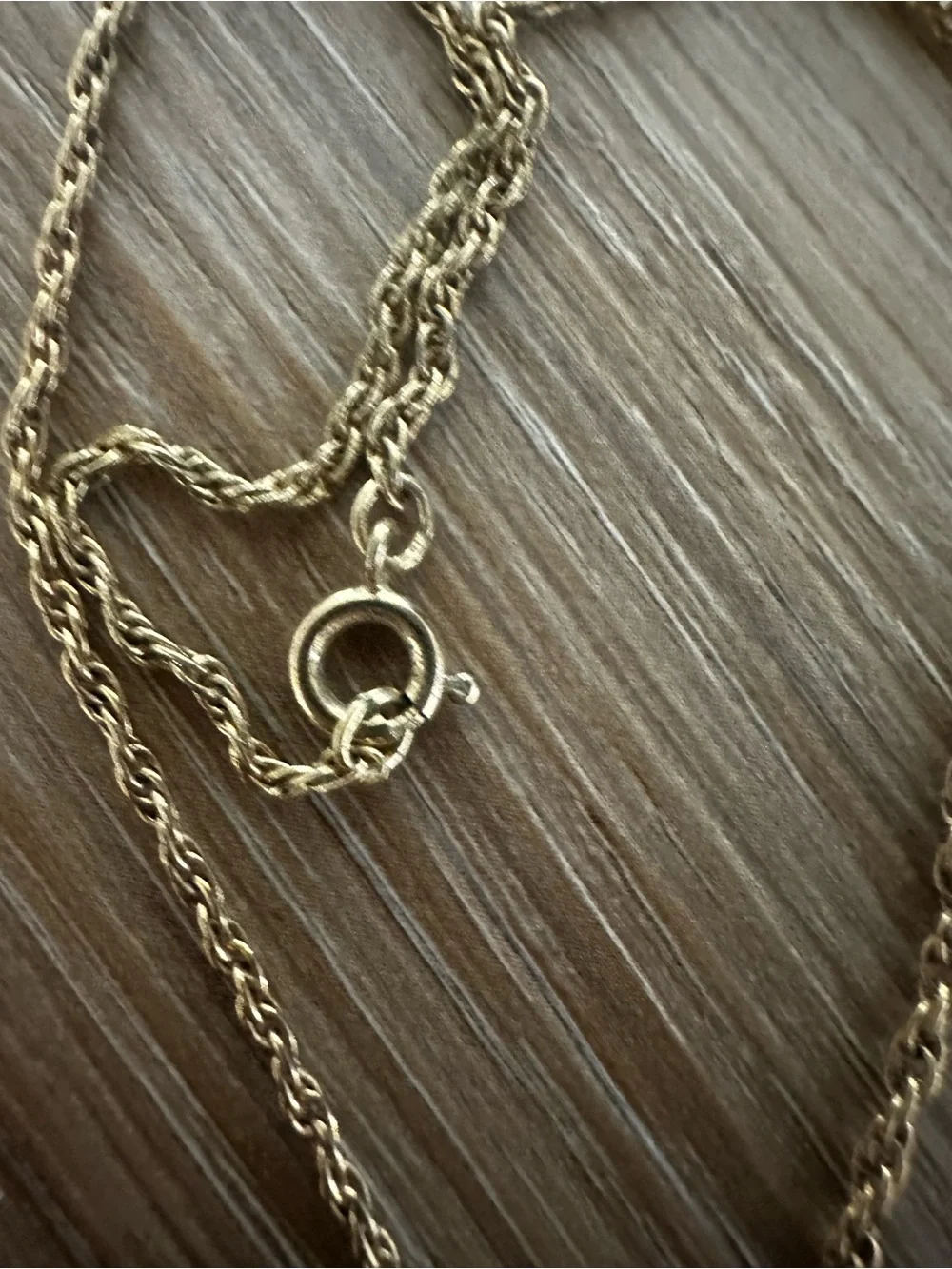 Avon Two Tone Butterfly Necklace Signed